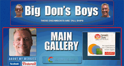 Desktop Screenshot of bigdonsboys.com